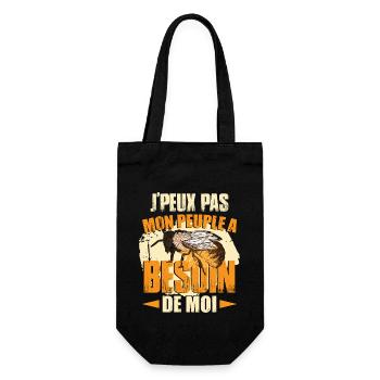 Mon Peuple Besoin De Moi - Sac à bouteille - noir - Devant