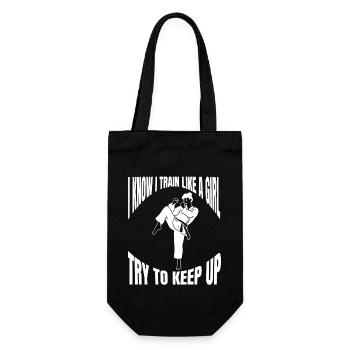 Hapkido Judo Aikido Kampfkunst Karate Kampfsport - Geschenkbeutel für Flaschen - Schwarz - Vorne