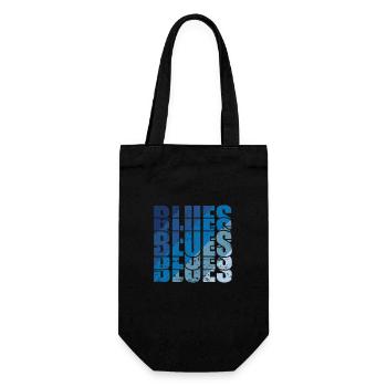 Blues Musique Jazz Trompette Chicago Blues - Sac à bouteille - noir - Devant