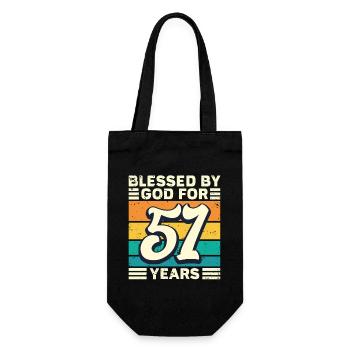 51 années de cadeaux d’anniversaire drôle de dicton - Sac à bouteille - noir - Devant