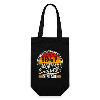 Millésime original 1947 - Sac à bouteille - noir - Devant