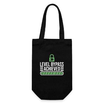 Magenverkleinerung Bypass-Betrieb - Geschenkbeutel für Flaschen - Schwarz - Vorne