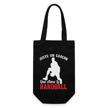 Enfant Handball Handballeur Sport - Sac à bouteille - noir - Devant