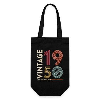 Millésime 1950 Edition limitée - Sac à bouteille - noir - Devant