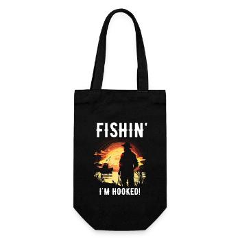 Drôle de pêche - Sac à bouteille - noir - Devant