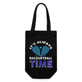 It's Always Racquetball Time - Gift Bag for Bottles - black - Front