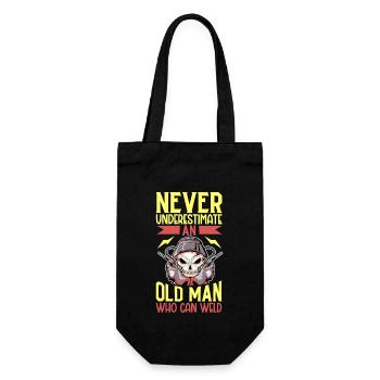 Welder Funny Funny Sweat Gift - Gift Bag for Bottles - black - Front