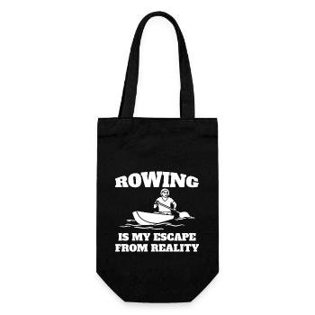 Rowing Rowing Team Rowing Rowing Club - Gift Bag for Bottles - black - Front