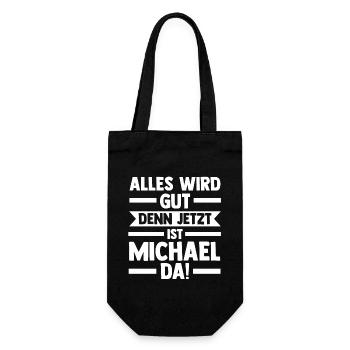 Michel - Sac à bouteille - noir - Devant