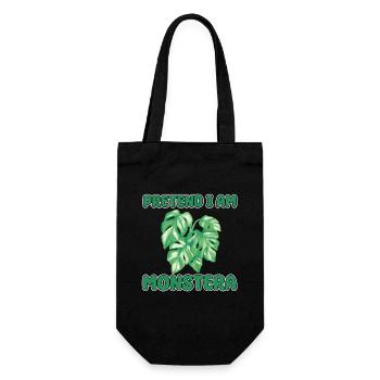 Faites semblant d’être Monstera - Sac à bouteille - noir - Devant