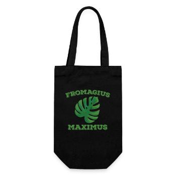 Plante Monstera Fromagius Maximus - Sac à bouteille - noir - Devant