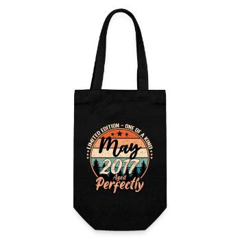 Mai 2017 anniversaire 2017 légendes Mai - Sac à bouteille - noir - Devant