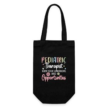 Limits of the possibilities of paediatric - Gift Bag for Bottles - black - Front