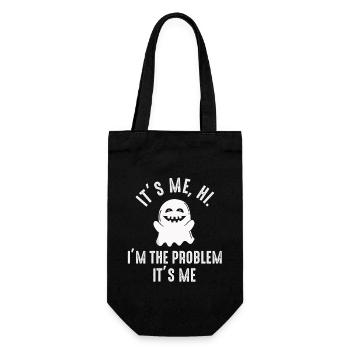 It's Me, Hi, I'm The Problem - Gift Bag for Bottles - black - Front