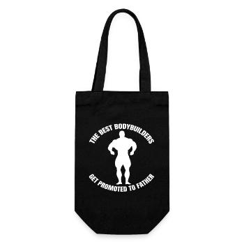 Fitness Sport Bodybuilding Athletes Fitness Sports - Gift Bag for Bottles - black - Front