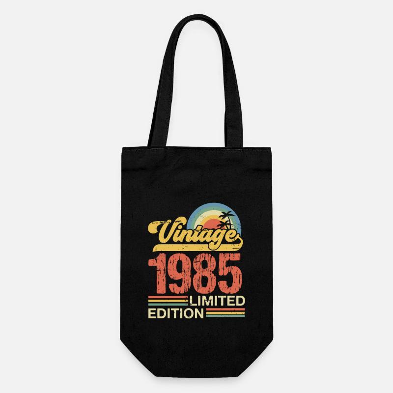 1985 - Sac à bouteille - noir