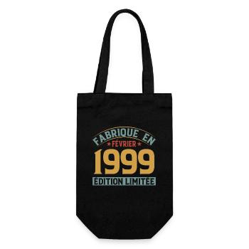 Fabriqué En Février 1999 Édition Limitée - Sac à bouteille - noir - Devant