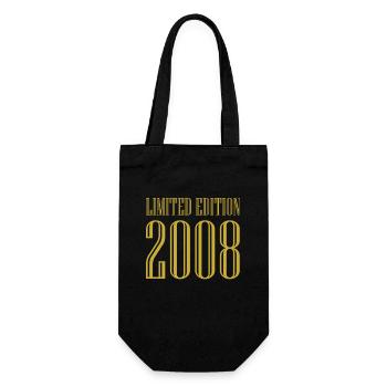 2008 Édition Limitée Anniversaire Cadeau Femme Mari - Sac à bouteille - noir - Devant