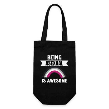 Mois de la fierté Queer Ace LGBTQ Cadeau Asexuel - Sac à bouteille - noir - Devant