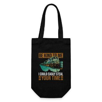 Eisenbahnlokarbeiter Und - Gift Bag for Bottles - black - Front