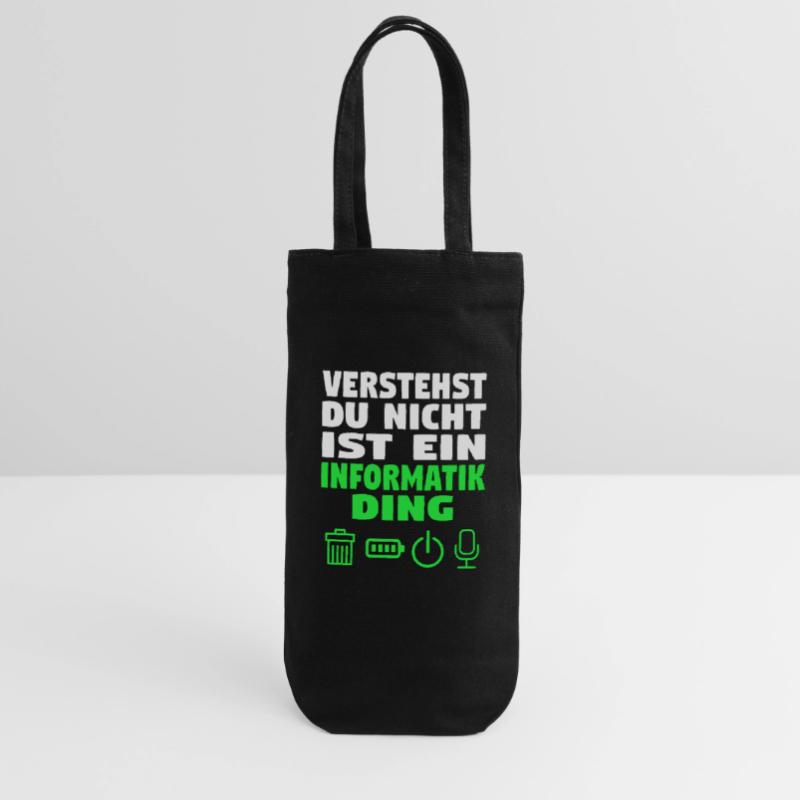 Informatik Computer Programmierer Entwickler Coder Geschenkbeutel für Flaschen