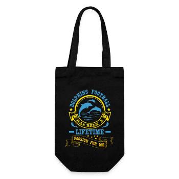 DOLPHINS FOOTBALL À VIE - Sac à bouteille - noir - Devant