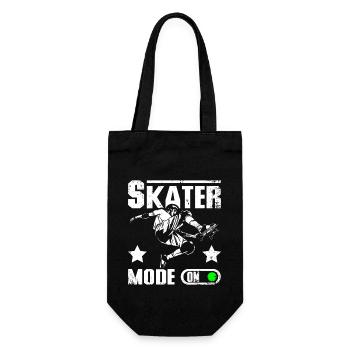 Mode patineur activé - Sac à bouteille - noir - Devant