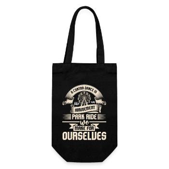 PARK RIDE WE MAKE FOR OURSELVES - Gift Bag for Bottles - black - Front