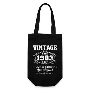 Vintage Limited Edition Epic Legend 40 Years 1983 - Geschenkbeutel für Flaschen - Schwarz - Vorne