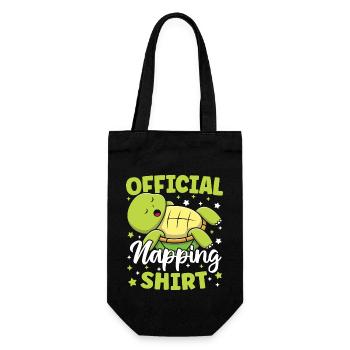 Chemise officielle de sieste mignon Kawaii Sleeping - Sac à bouteille - noir - Devant