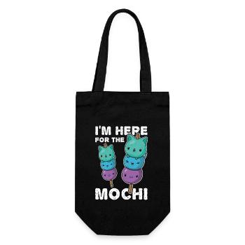 Japanische Küche Dessert Mochigome Mochi - Geschenkbeutel für Flaschen - Schwarz - Vorne