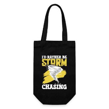 Meteorologie-kindertornado-sturm, Der Sturm-fan - Gift Bag for Bottles - black - Front