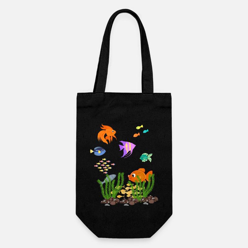 aquarium - Sac à bouteille - noir