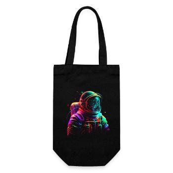 Outer Space Line Art Coloré Fun Spaceman - Sac à bouteille - noir - Devant