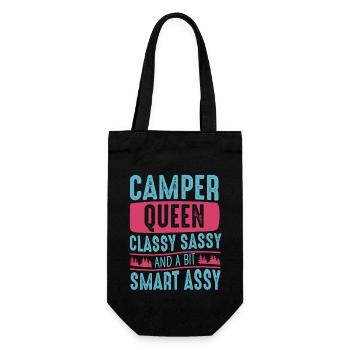 Camper Queen Classy Sassy Et Un peu Smart Assy - Sac à bouteille - noir - Devant