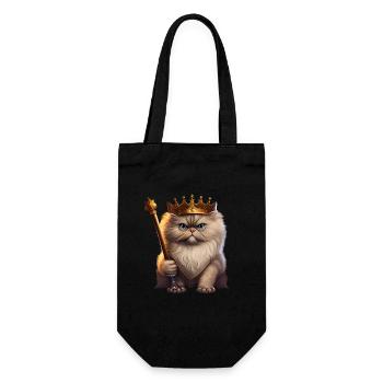 Persian Cat Queen - Gift Bag for Bottles - black - Front