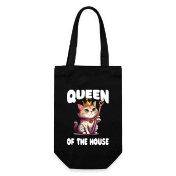 Fur Parents Kitten Cat Daddy Cat Mom - Gift Bag for Bottles - black - Front