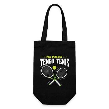 Tenis Entrenador Tenista Divertido - Sac à bouteille - noir - Devant