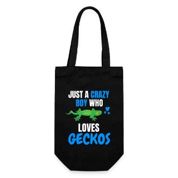 Amoureux des animaux Jeunes reptiles Animal Gift Gecko - Sac à bouteille - noir - Devant