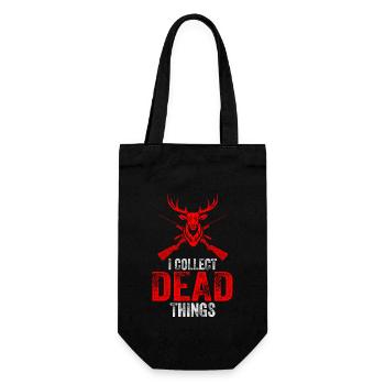 I Collect Dead Things - Gift Bag for Bottles - black - Front