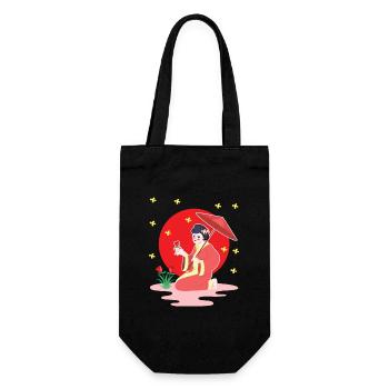 Professeur d’art dramatique Professeur d’art dramatique - Sac à bouteille - noir - Devant