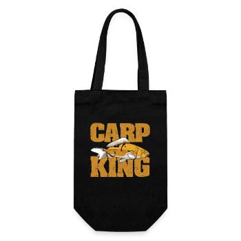 carpe roi pêche pêcheur pêcheur pêcheur eau - Sac à bouteille - noir - Devant