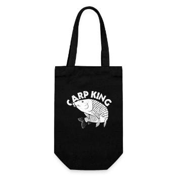 carpe roi pêche pêcheur pêcheur pêcheur eau - Sac à bouteille - noir - Devant