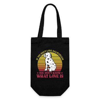 Si vous n’aimez pas les Dalmatiens que vous ne connaissez pas - Sac à bouteille - noir - Devant