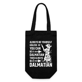 Drôle de dicton dalmate - Sac à bouteille - noir - Devant