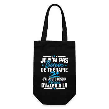 J'ai juste besoin d'aller à la piscine - Sac à bouteille - noir - Devant