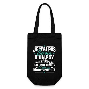 J'ai juste besoin d'aller au mont ventoux Humour - Sac à bouteille - noir - Devant