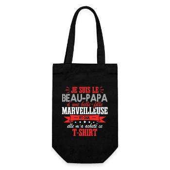 Je Suis Le Beau-Papa D'Une Belle-Fille - Sac à bouteille - noir - Devant