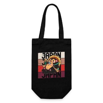 Raccoon Dog Raccoon Dog Enok Japon - Sac à bouteille - noir - Devant