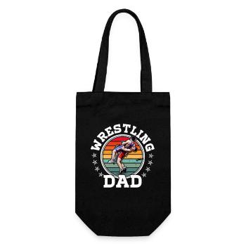 Lutte Lutteur Sambo Arts Martiaux Dicton - Sac à bouteille - noir - Devant